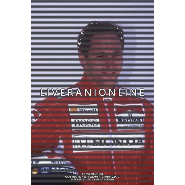 RETROSPETTIVA GERHARD BERGER PILOTA F1 NELLA FOTO GERHARD BERGER NEL 1989 AG ALDO LIVERANI SAS