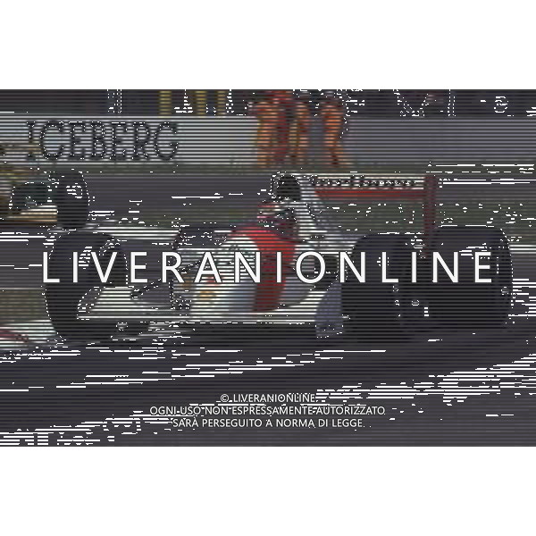 RETROSPETTIVA GERHARD BERGER PILOTA F1 NELLA FOTO GERHARD BERGER NEL 1992 CON LA MC LAREN AG ALDO LIVERANI SAS