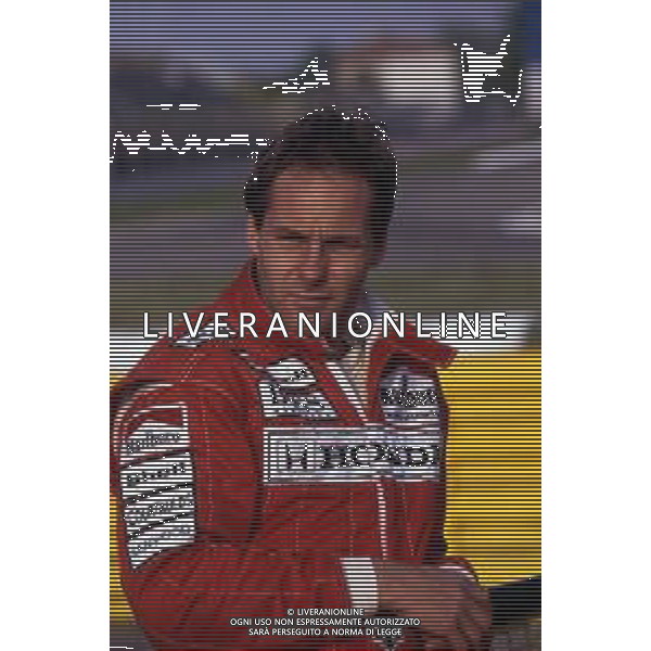 RETROSPETTIVA GERHARD BERGER PILOTA F1 NELLA FOTO GERHARD BERGER NEL 1992 MC LAREN AG ALDO LIVERANI SAS