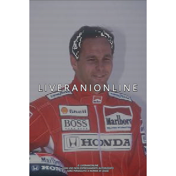 RETROSPETTIVA GERHARD BERGER PILOTA F1 NELLA FOTO GERHARD BERGER NEL 1989 AG ALDO LIVERANI SAS