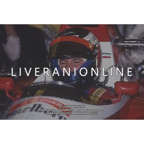RETROSPETTIVA GERHARD BERGER PILOTA F1 NELLA FOTO GERHARD BERGER NEL 1993 CON LA FERRARI AG ALDO LIVERANI SAS