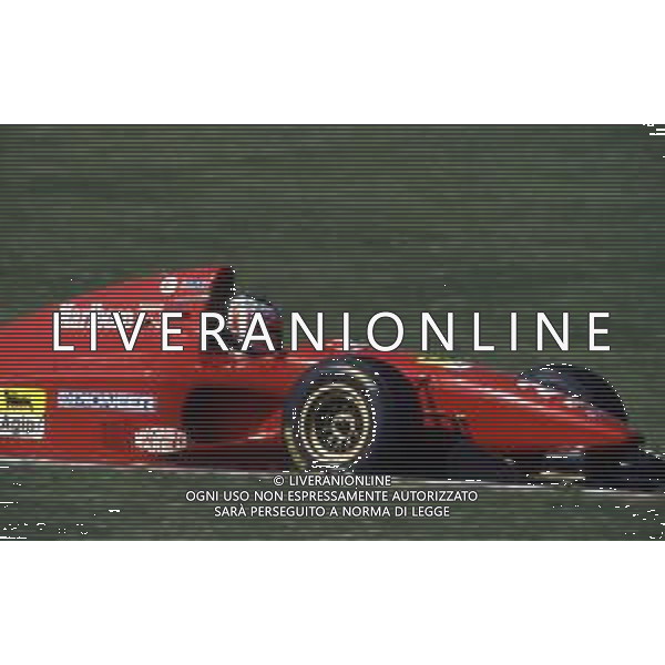 RETROSPETTIVA GERHARD BERGER PILOTA F1 NELLA FOTO GERHARD BERGER NEL 1994 CON LA FERRARI AG ALDO LIVERANI SAS 