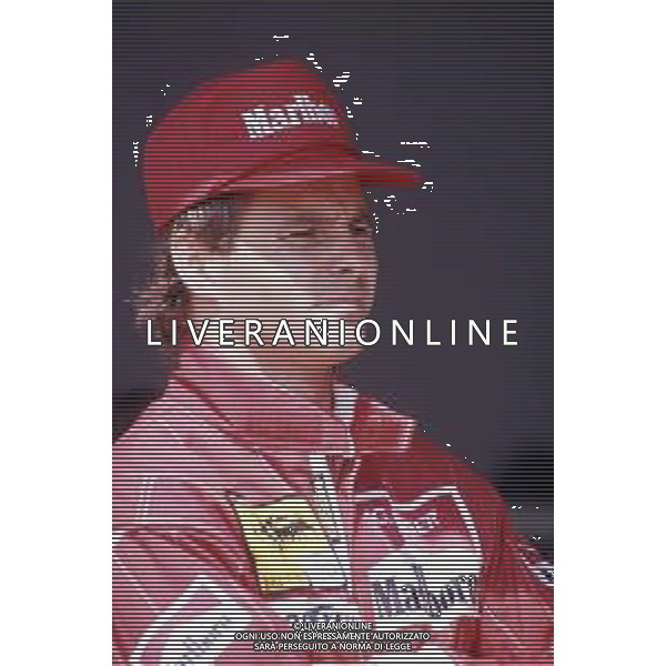 RETROSPETTIVA GERHARD BERGER PILOTA F1 NELLA FOTO GERHARD BERGER NEL 1994 CON LA FERRARI AG ALDO LIVERANI SAS 