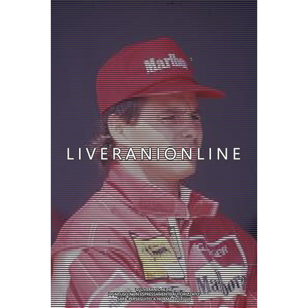 RETROSPETTIVA GERHARD BERGER PILOTA F1 NELLA FOTO GERHARD BERGER NEL 1994 CON LA FERRARI AG ALDO LIVERANI SAS 