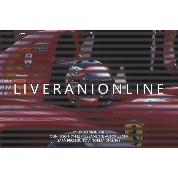 RETROSPETTIVA GERHARD BERGER PILOTA F1 NELLA FOTO GERHARD BERGER NEL 1995 CON LA FERRARI AG ALDO LIVERANI SAS 