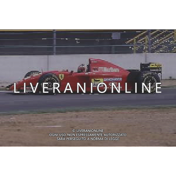 RETROSPETTIVA GERHARD BERGER PILOTA F1 NELLA FOTO GERHARD BERGER NEL 1995 CON LA FERRARI AG ALDO LIVERANI SAS 