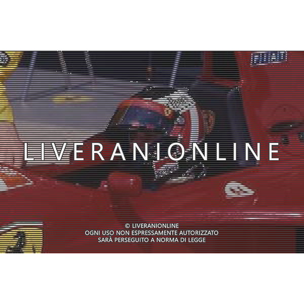 RETROSPETTIVA GERHARD BERGER PILOTA F1 NELLA FOTO GERHARD BERGER NEL 1995 CON LA FERRARI AG ALDO LIVERANI SAS 