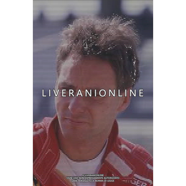 RETROSPETTIVA GERHARD BERGER PILOTA F1 NELLA FOTO GERHARD BERGER NEL 1995 CON LA FERRARI AG ALDO LIVERANI SAS 