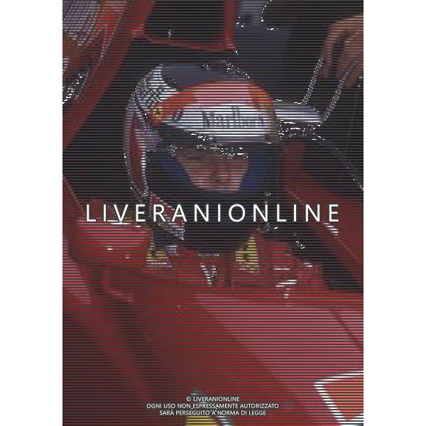 RETROSPETTIVA GERHARD BERGER PILOTA F1 NELLA FOTO GERHARD BERGER NEL 1995 CON LA FERRARI AG ALDO LIVERANI SAS 