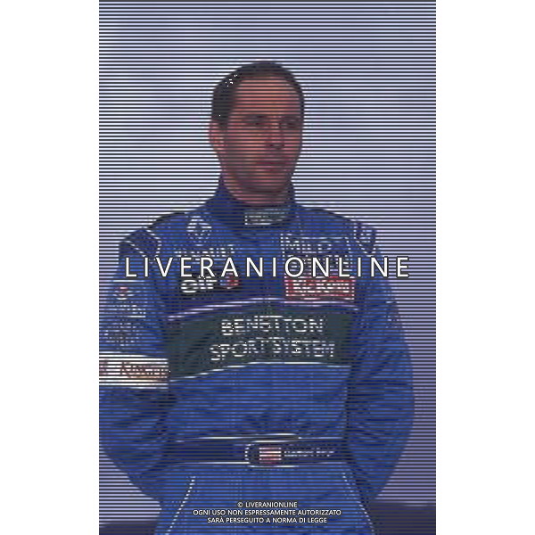 RETROSPETTIVA GERHARD BERGER PILOTA F1 NELLA FOTO GERHARD BERGER NEL 1996 CON LA BENETTON AG ALDO LIVERANI SAS 