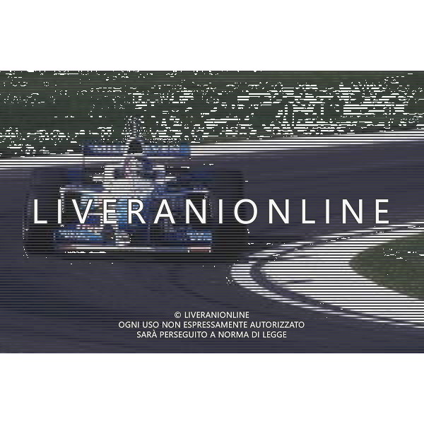 RETROSPETTIVA GERHARD BERGER PILOTA F1 NELLA FOTO GERHARD BERGER NEL 1996 CON LA BENETTON AG ALDO LIVERANI SAS 