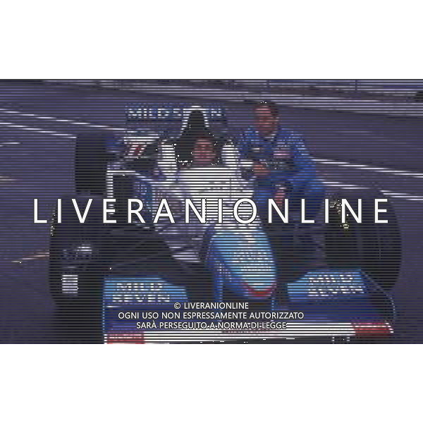 RETROSPETTIVA GERHARD BERGER PILOTA F1 NELLA FOTO GERHARD BERGER NEL 1996 CON LA BENETTON AG ALDO LIVERANI SAS 