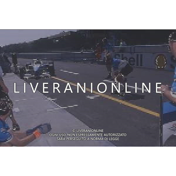 RETROSPETTIVA GERHARD BERGER PILOTA F1 NELLA FOTO GERHARD BERGER NEL 1996 CON LA BENETTON AG ALDO LIVERANI SAS 
