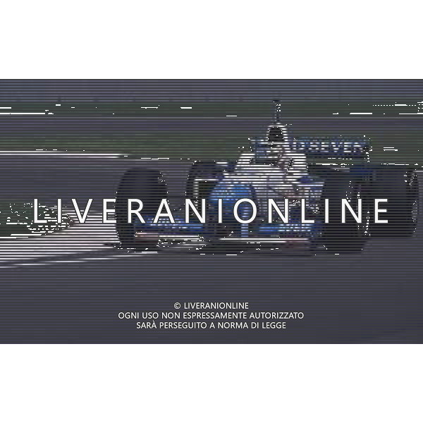 RETROSPETTIVA GERHARD BERGER PILOTA F1 NELLA FOTO GERHARD BERGER NEL 1996 CON LA BENETTON AG ALDO LIVERANI SAS 