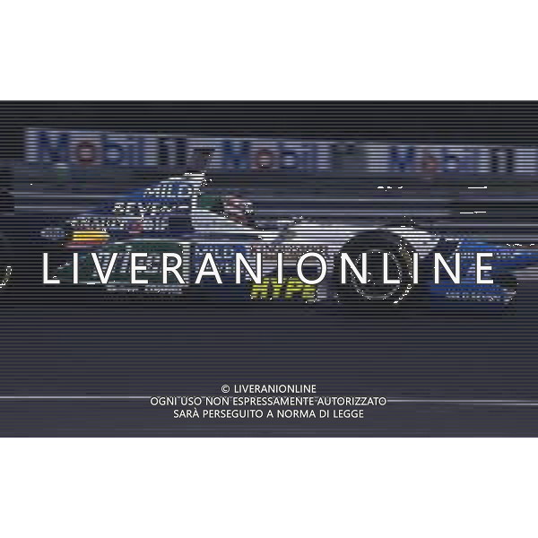 RETROSPETTIVA GERHARD BERGER PILOTA F1 NELLA FOTO GERHARD BERGER NEL 1996 CON LA BENETTON AG ALDO LIVERANI SAS 