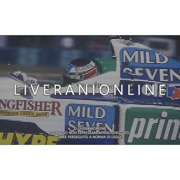 RETROSPETTIVA GERHARD BERGER PILOTA F1 NELLA FOTO GERHARD BERGER NEL 1996 CON LA BENETTON AG ALDO LIVERANI SAS 