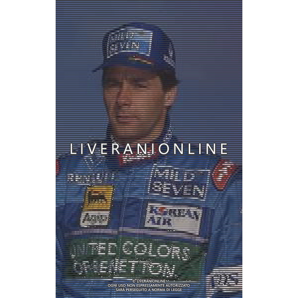RETROSPETTIVA GERHARD BERGER PILOTA F1 NELLA FOTO GERHARD BERGER NEL 1997 CON LA BENETTON AG ALDO LIVERANI SAS 