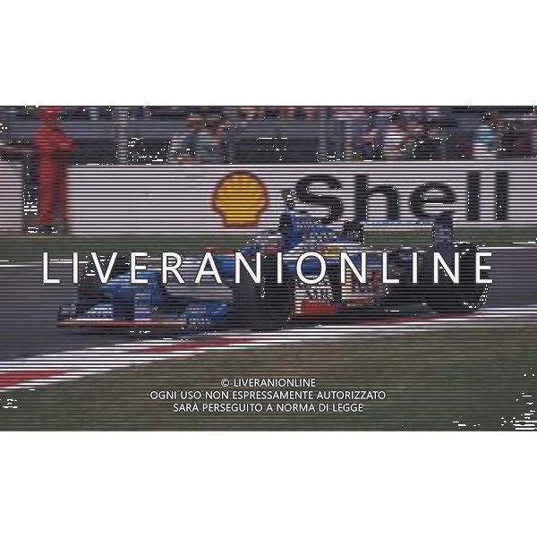 RETROSPETTIVA GERHARD BERGER PILOTA F1 NELLA FOTO GERHARD BERGER NEL 1997 CON LA BENETTON AG ALDO LIVERANI SAS 