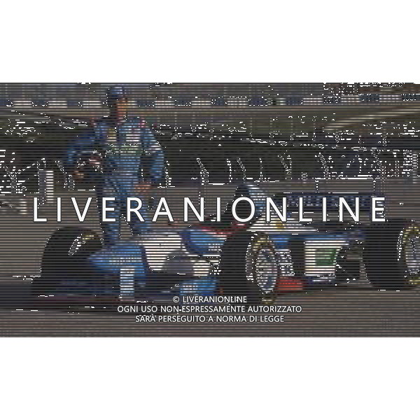 RETROSPETTIVA GERHARD BERGER PILOTA F1 NELLA FOTO GERHARD BERGER NEL 1997 CON LA BENETTON AG ALDO LIVERANI SAS 