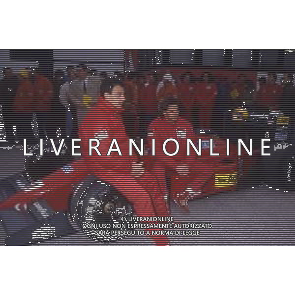RETROSPETTIVA GERHARD BERGER PILOTA F1 NELLA FOTO GERHARD BERGER E MICHELE ALBORETO AG ALDO LIVERANI SAS 