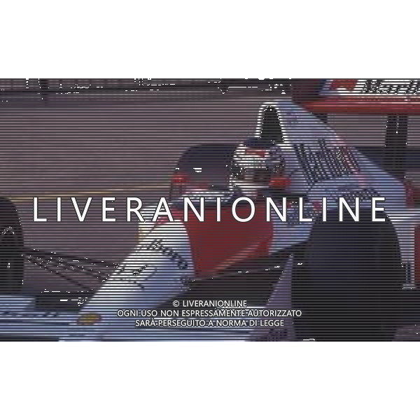 RETROSPETTIVA GERHARD BERGER PILOTA F1 NELLA FOTO GERHARD BERGER NEL 1990 CON LA MC LAREN AG ALDO LIVERANI SAS
