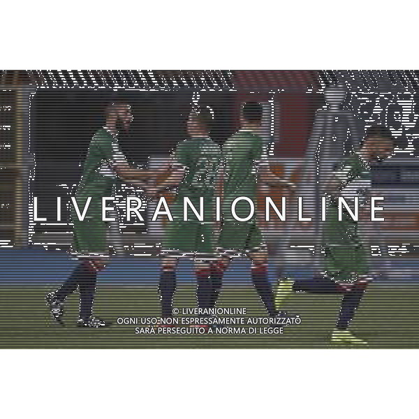 Rimini - Sambenedettese Campionato di calcio serie C girone B - 20/04/2019 nella foto: esultanza sambenedettese ©Claudio Zamagni/Agenzia Aldo Liverani s.a.s.