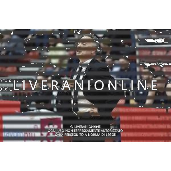 Legnano (MI) - 20 aprile 2019 Campionato Serie A2 girone ovest Legnano Basket Knights vs Virtus Roma nella foto Piero Bucchi allenatore Roma foto Roberto Garavaglia