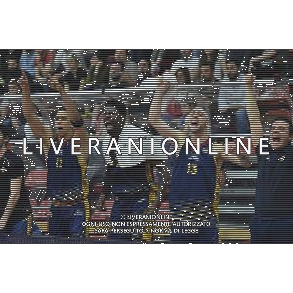 Legnano (MI) - 20 aprile 2019 Campionato Serie A2 girone ovest Legnano Basket Knights vs Virtus Roma nella foto Roma promossa in Serie A foto Roberto Garavaglia