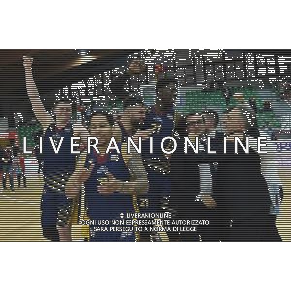 Legnano (MI) - 20 aprile 2019 Campionato Serie A2 girone ovest Legnano Basket Knights vs Virtus Roma nella foto Roma promossa in Serie A foto Roberto Garavaglia