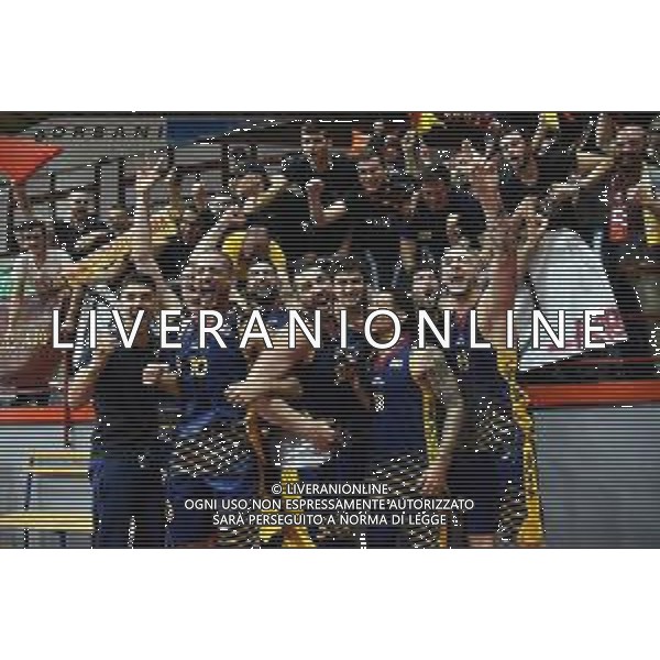 Legnano (MI) - 20 aprile 2019 Campionato Serie A2 girone ovest Legnano Basket Knights vs Virtus Roma nella foto Roma promossa in Serie A foto Roberto Garavaglia