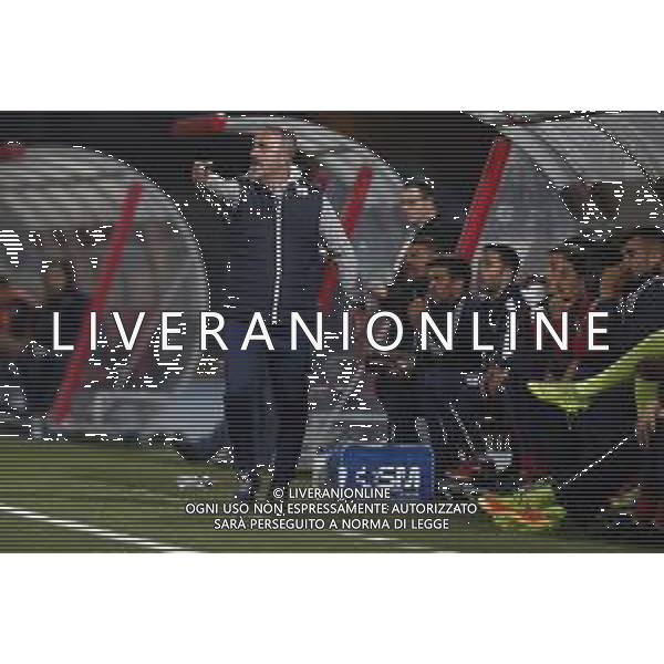 Rimini - Sambenedettese Campionato di calcio serie C girone B - 20/04/2019 nella foto: Allenatore Mario Petrone (Rimini fc) ©Claudio Zamagni/Agenzia Aldo Liverani s.a.s.