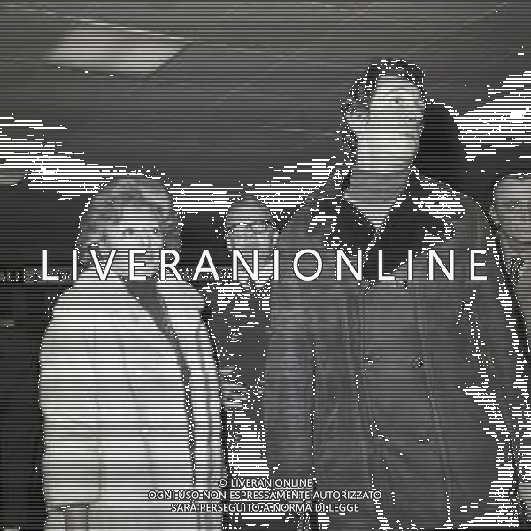 1973 MILANO -ARRIVO DELLA NAZIONALE ITALIANA DI CALCIO DA WEMBLEY DOPO L\'INCONTRO INGHILTERRA -ITALIA 0-1 CON GOAL DI FABIO CAPELLO NELLA FOTO RENATA FRAIZZOLI AG ALDO LIVERANI SAS