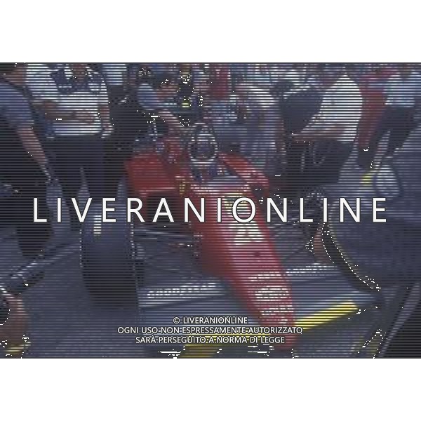 RETROSPETTIVA STEFAN JOHANSSON PILOTA F1 -1985 NELLA FOTO STEFAN JOHANSSON CON LA FERRARI AG ALDO LIVERANI SAS 
