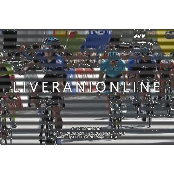 22-04-2019 Tour Of The Alps; Tappa 01 Kufstein - Kufstein; 2019, Team Sky; 2019, Astana; Geoghegan, Hart Tao; Stalnov, Nikita; Kufstein; ©SIROTTI / AGENZIA ALDO LIVERANI SAS