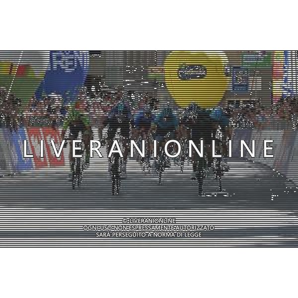22-04-2019 Tour Of The Alps; Tappa 01 Kufstein - Kufstein; 2019, Team Sky; 2019, Caja Rural - Seguros Rga; 2019, Team Vorarlberg Santic; Geoghegan, Hart Tao; Aranburu Deva, Alexander; Thalmann, Roland; Kufstein; ©SIROTTI / AGENZIA ALDO LIVERANI SAS