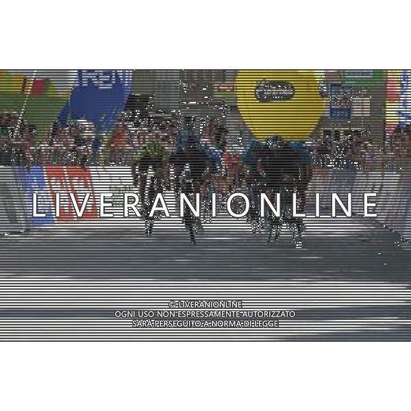 22-04-2019 Tour Of The Alps; Tappa 01 Kufstein - Kufstein; 2019, Team Sky; 2019, Caja Rural - Seguros Rga; 2019, Team Vorarlberg Santic; Geoghegan, Hart Tao; Aranburu Deva, Alexander; Thalmann, Roland; Kufstein; ©SIROTTI / AGENZIA ALDO LIVERANI SAS