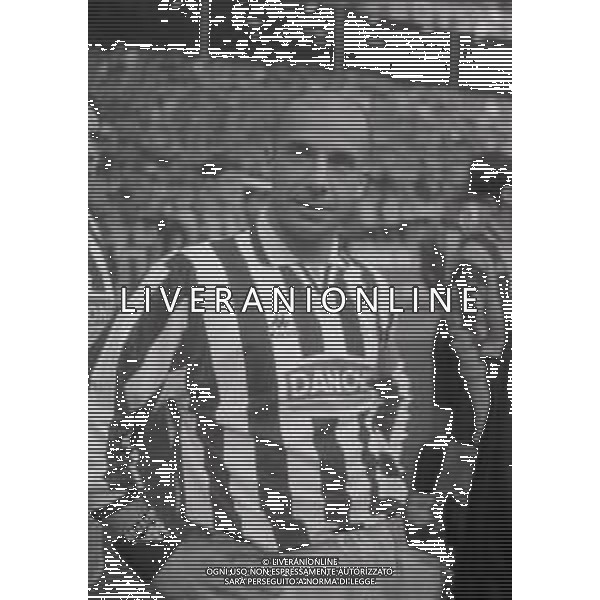 RETROSPETTIVA GIANLUCA VIALLI CALCIATORE NELLA FOTO GIANLUCA VIALLI CON LA MAGLIA DELLA JUVENTUS 1994-1995 AG ALDO LIVERANI SAS