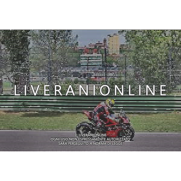 IMOLA 24 04 2019 DUCATI SUPERBIKE PROVE LIBERE CON ALVARO BAUTISTA E CHAZ DAVIES NELLA FOTO ALVARO BAUTISTA FOTO GIANNI SANNA-AG ALDO LIVERANI SAS