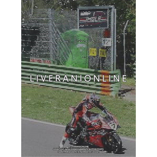 IMOLA 24 04 2019 DUCATI SUPERBIKE PROVE LIBERE CON ALVARO BAUTISTA E CHAZ DAVIES NELLA FOTO CHAZ DAVIES FOTO GIANNI SANNA-AG ALDO LIVERANI SAS