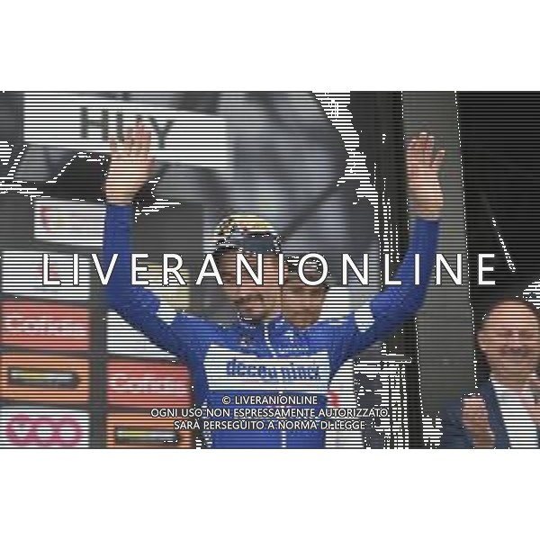 24-04-2019 La Fleche Wallonne; Allenamento Fleche Wallonne 2019; 2019, Deceunick - Quickstep; Alaphilippe, Julian; Huy; ©SIROTTI / AGENZIA ALDO LIVERANI SAS