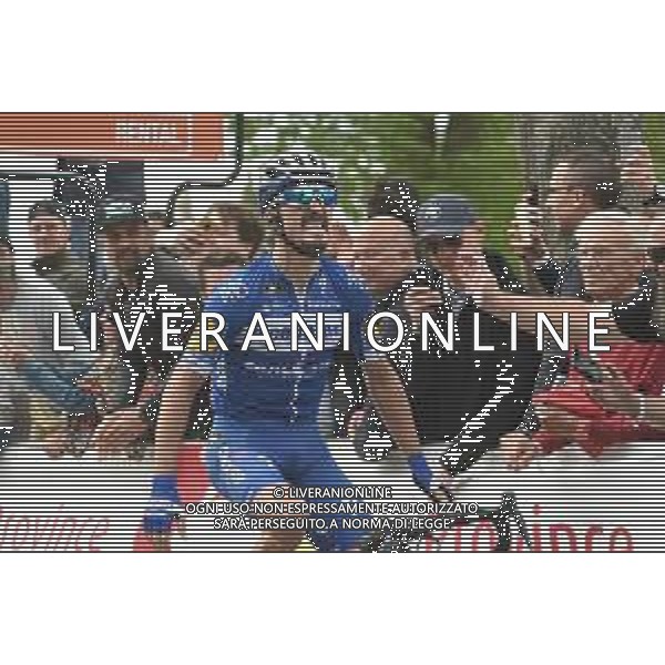 24-04-2019 La Fleche Wallonne; Allenamento Fleche Wallonne 2019; 2019, Deceunick - Quickstep; Alaphilippe, Julian; Huy; ©SIROTTI / AGENZIA ALDO LIVERANI SAS