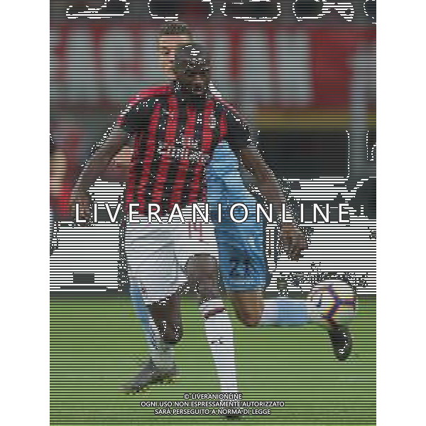 Coppa Italia TIM Cup 2018/2019 Semifinale Ritorno Milano - 24.04.2019 Milan-Lazio Nella Foto: Tiemoue\' Bakayoko e Sergej Milinkovic-savic /Ph.Vitez-Ag. Aldo Liverani