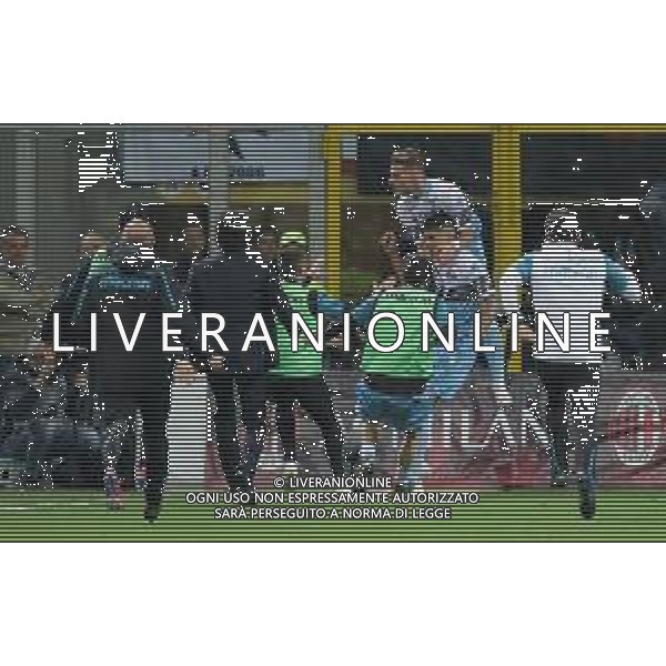 Coppa Italia TIM Cup 2018/2019 Semifinale Ritorno Milano - 24.04.2019 Milan-Lazio Nella Foto: esultanza dopo il gol di joaquin correa /Ph.Vitez-Ag. Aldo Liverani