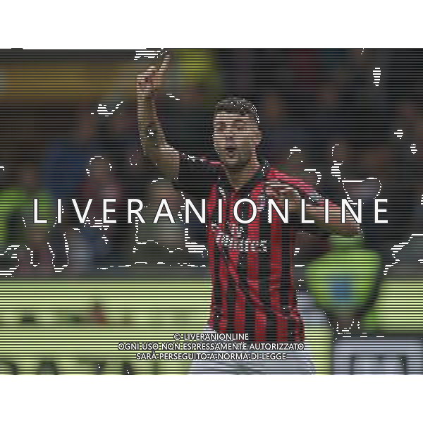 Coppa Italia TIM Cup 2018/2019 Semifinale Ritorno Milano - 24.04.2019 Milan-Lazio Nella Foto: patrick cutrone /Ph.Vitez-Ag. Aldo Liverani