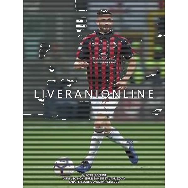 Coppa Italia TIM Cup 2018/2019 Semifinale Ritorno Milano - 24.04.2019 Milan-Lazio Nella Foto:Mateo Musacchio /Ph.Vitez-Ag. Aldo Liverani