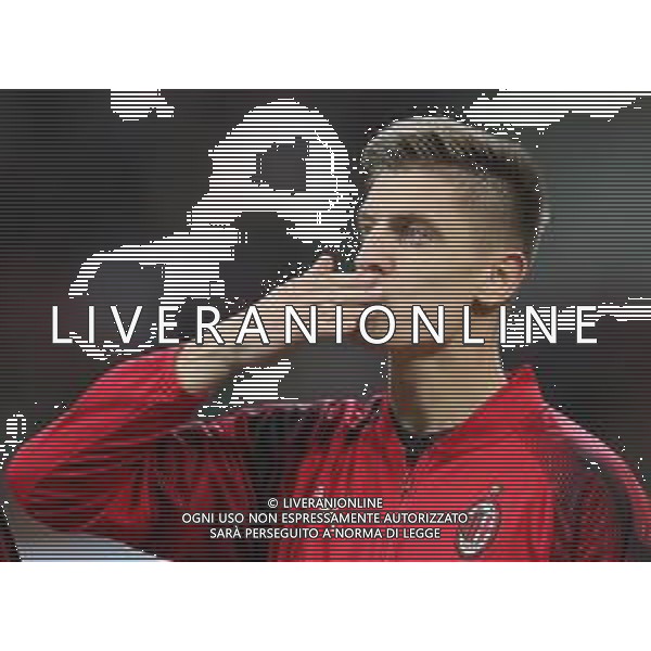 Coppa Italia TIM Cup 2018/2019 Semifinale Ritorno Milano - 24.04.2019 Milan-Lazio Nella Foto:Krzysztof Piatek /Ph.Vitez-Ag. Aldo Liverani