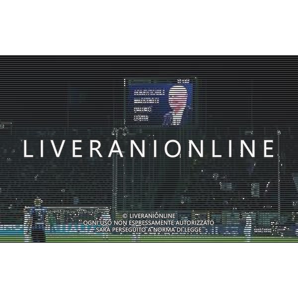 Coppa Italia TIM Cup 2018/2019 Semifinale Ritorno Bergamo - 25.04.2019 Atalanta-Fiorentina Nella Foto: ricordo per mino favini /Ph.Vitez-Ag. Aldo Liverani