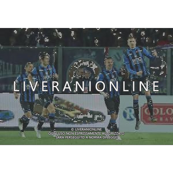Coppa Italia TIM Cup 2018/2019 Semifinale Ritorno Bergamo - 25.04.2019 Atalanta-Fiorentina Nella Foto: esultanza dopo il gol su rigore di Josip Ilicic /Ph.Vitez-Ag. Aldo Liverani