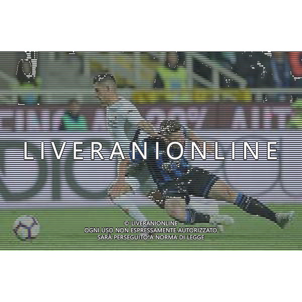 Coppa Italia TIM Cup 2018/2019 Semifinale Ritorno Bergamo - 25.04.2019 Atalanta-Fiorentina Nella Foto: Kevin Mirallas e Robin Gosens /Ph.Vitez-Ag. Aldo Liverani