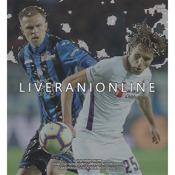 Coppa Italia TIM Cup 2018/2019 Semifinale Ritorno Bergamo - 25.04.2019 Atalanta-Fiorentina Nella Foto: federico chiesa e josip ilicic /Ph.Vitez-Ag. Aldo Liverani